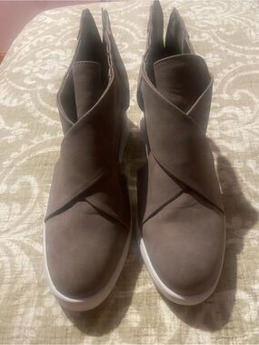 Women Brown Slip-On Casual Ankle Shoes